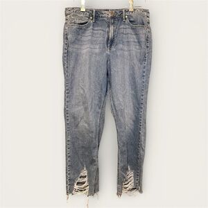 American Rag cie Distressed Ankle Jeans